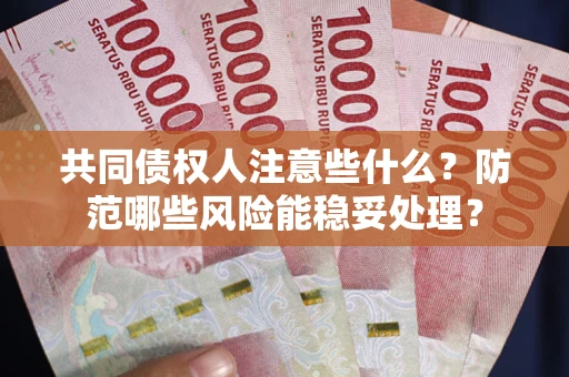 北京共同债权人注意些什么?防范哪些风险能稳妥处理? 北京共同债权人注意些什么?防范哪些风险能稳妥处理?